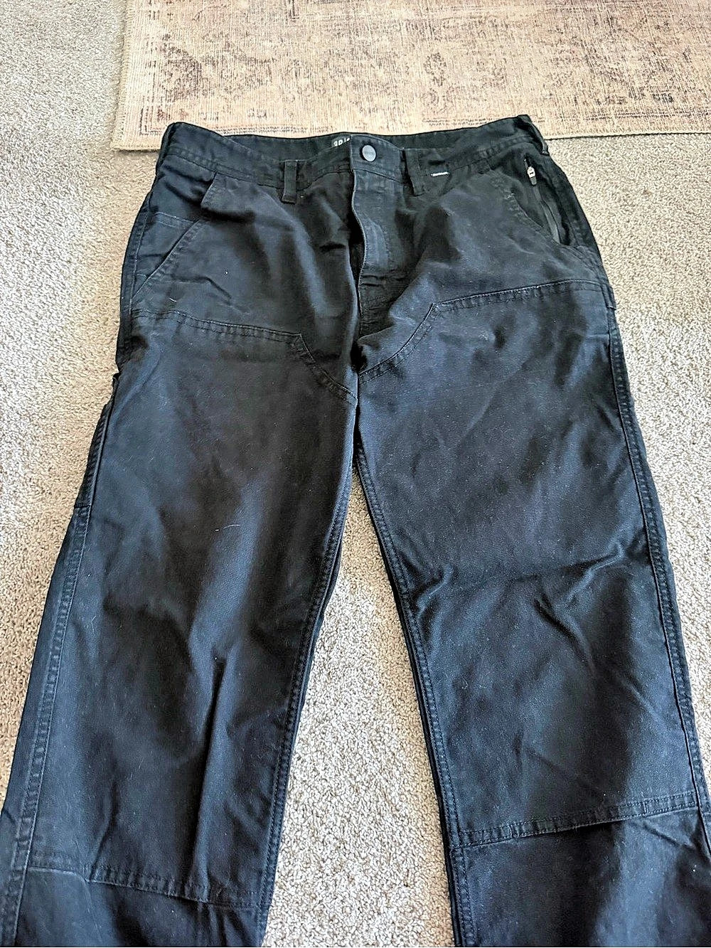 Hurley Men's Black Cargo Pants Waist 36